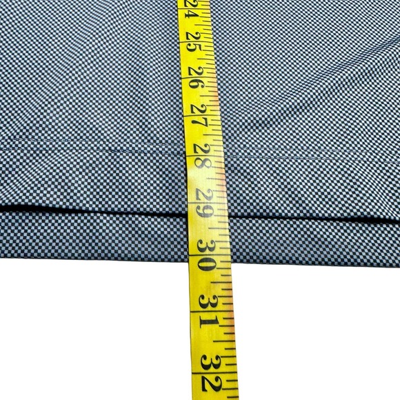 FootJoy | Men | Black Gray Micro Check Golf Performance Polo Shirt | Medium - Picture 6 of 9